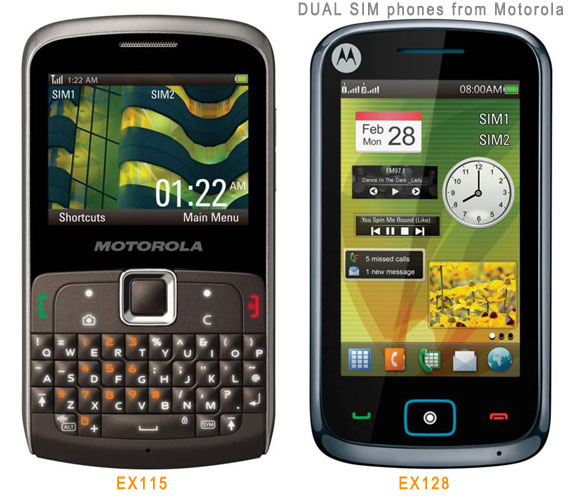 Motorola dual sim phones